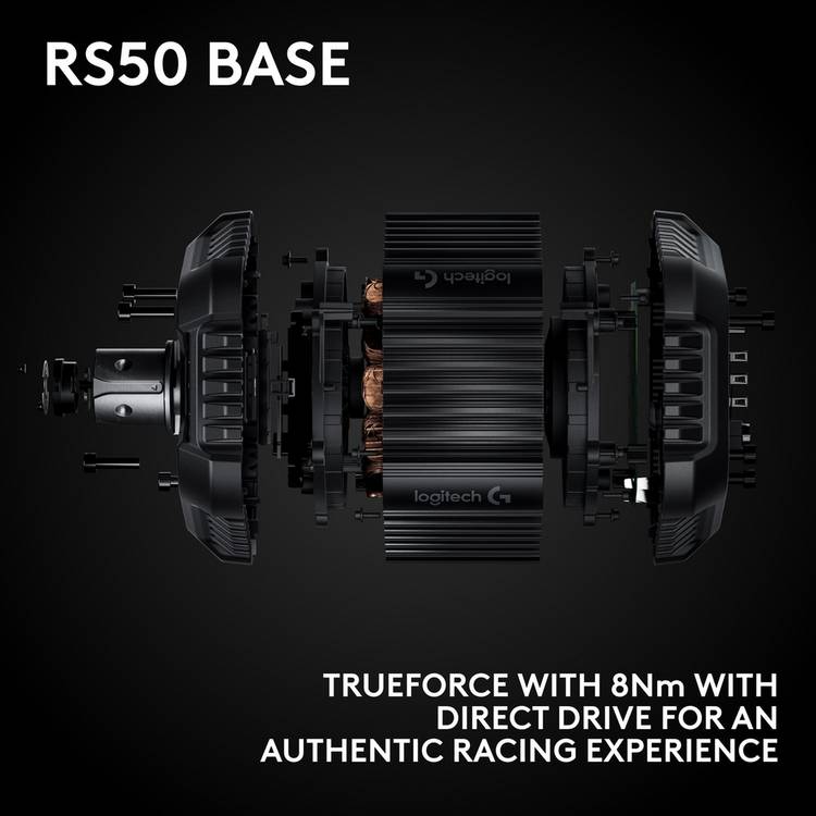 Logitech G RS50 Direct Drive Wheel System 8Nm, UK version