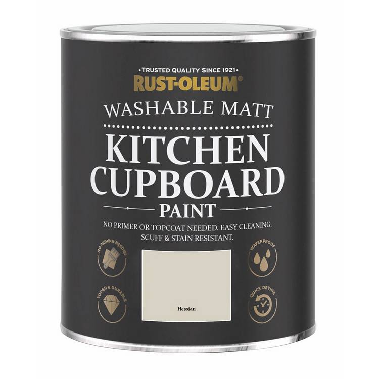 Rust-Oleum Hessian kitchen cupboard paint 750ml, UK version