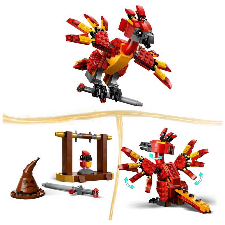 LEGO Harry Potter Fawkes building set 299 pieces (British brand)