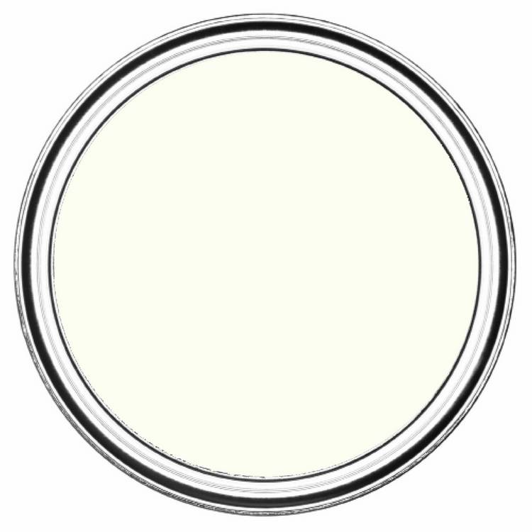 Rust-Oleum satin white paint 750ml - British product