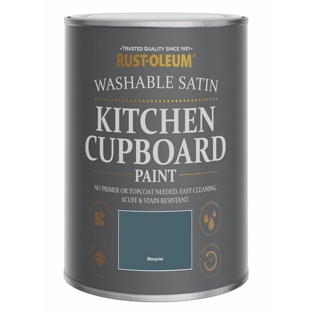 Rust-Oleum kitchen cupboard paint Blueprint 750ml (British brand)