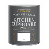 Rust-Oleum kitchen cupboard satin paint Cotton 750ml, imported from the UK