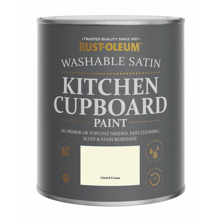 Rust-Oleum kitchen cupboard paint Clotted Cream 750ml, UK version