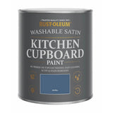 Argos Rust-Oleum Kitchen Satin Cupboard Paint Ink Blue 750ml- Buy online at McGrocer