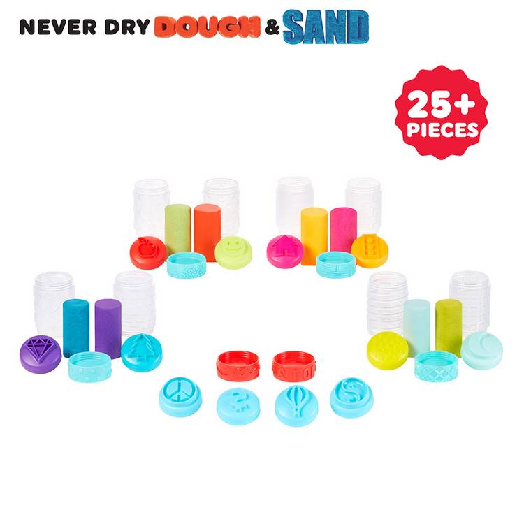 Wonder Factory dough and sand mega box set, UK version
