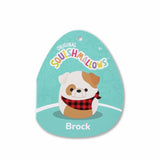 Squishmallows soft toy Brock bulldog 12 inch, imported from the UK