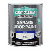 Rust-Oleum garage door paint white 750ml - British product