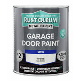 Argos Rust-Oleum Garage Door Satin Paint White 750ml- Buy online at McGrocer