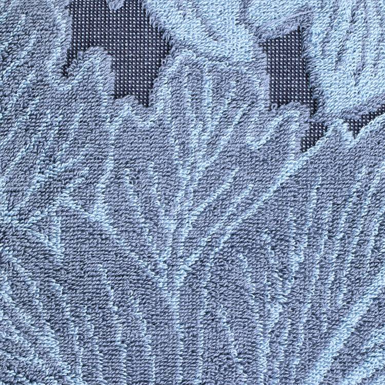Habitat hand towel Acanthus blue 90x50cm, imported from the UK