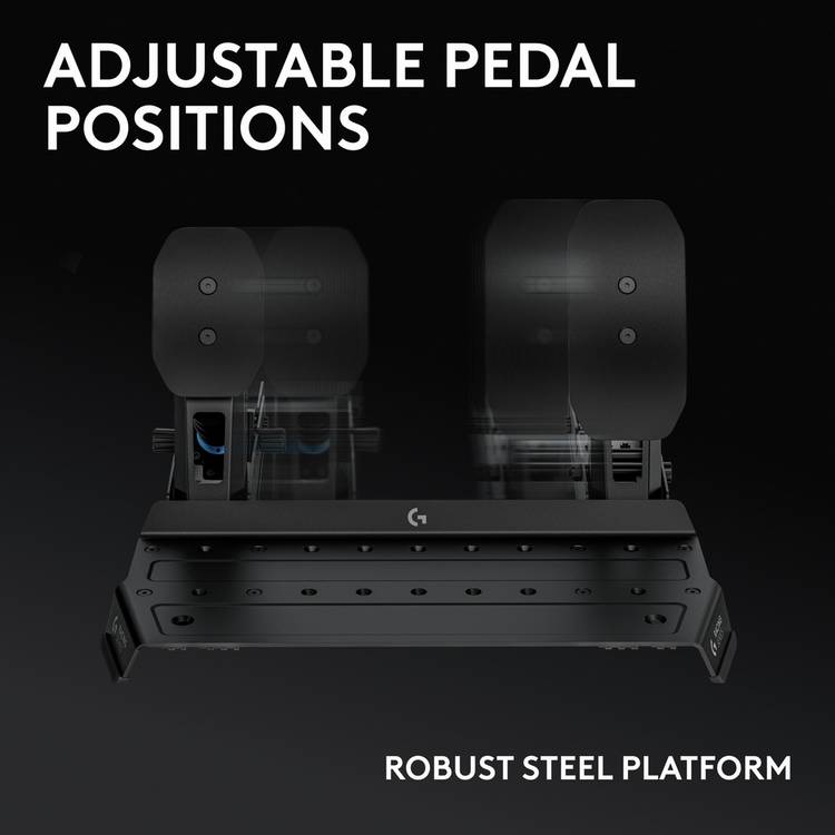 Logitech G RS pedals for sim racing, UK version