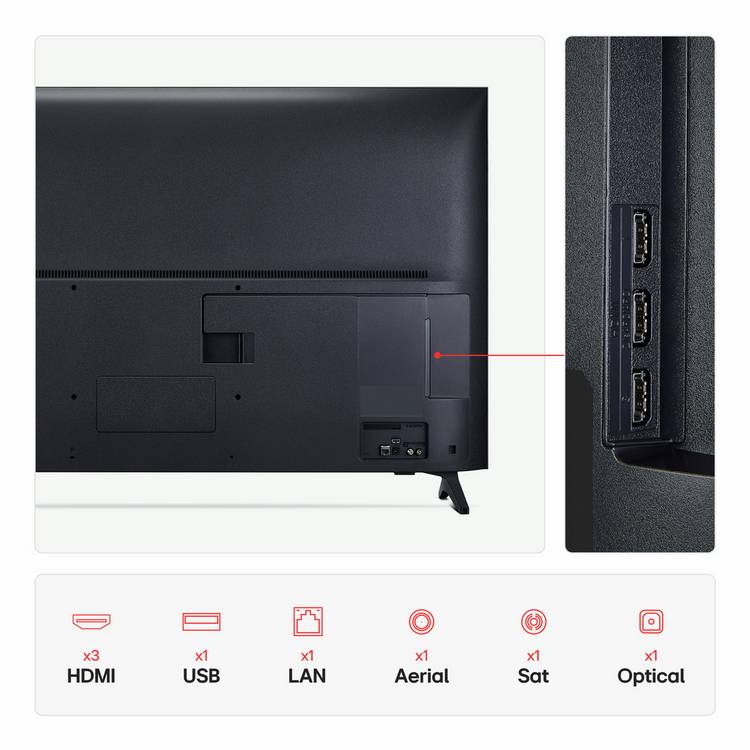 LG 50Inch QNED70 4K Smart TV, imported from the UK