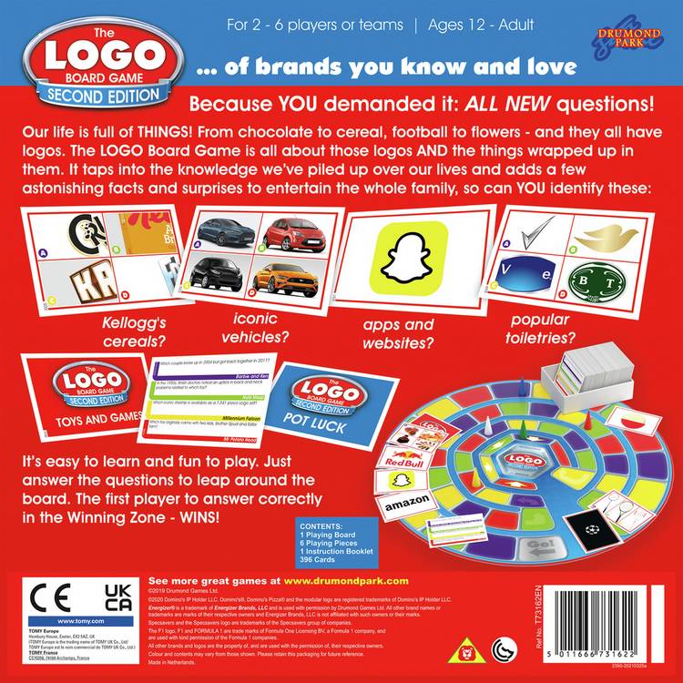LOGO board game second edition, imported from the UK