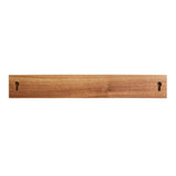 Argos Home acacia wood wall-mounted knife block, imported from the UK