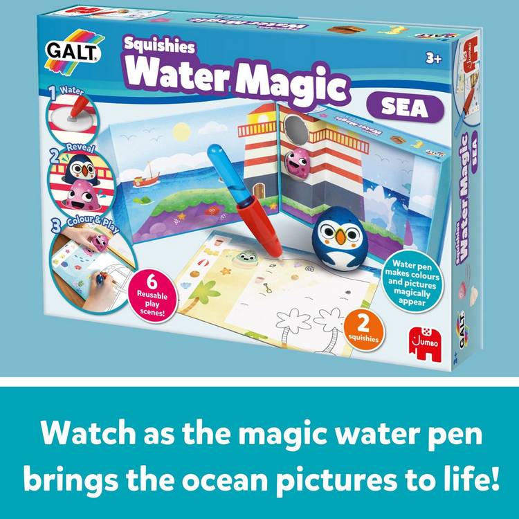 Galt Water Magic Squishy Sea Shore activity set, imported from the UK