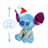 Disney Stitch plush in Christmas jumper and hat, imported from the UK