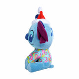 Disney Stitch plush in Christmas jumper and hat, imported from the UK