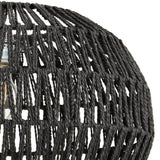 Argos Home black paper rope lampshade 39cm - British product