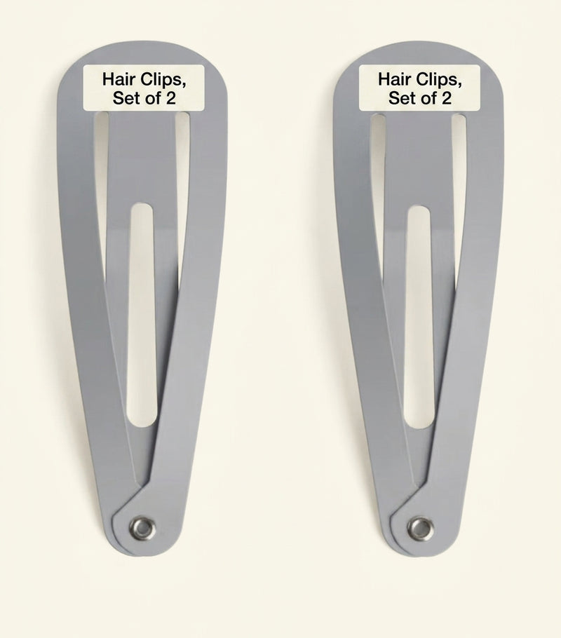 Balenciaga logo hair clips set of two - British product