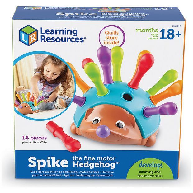 Learning Resources Spike the Fine Motor Hedgehog toy - British product