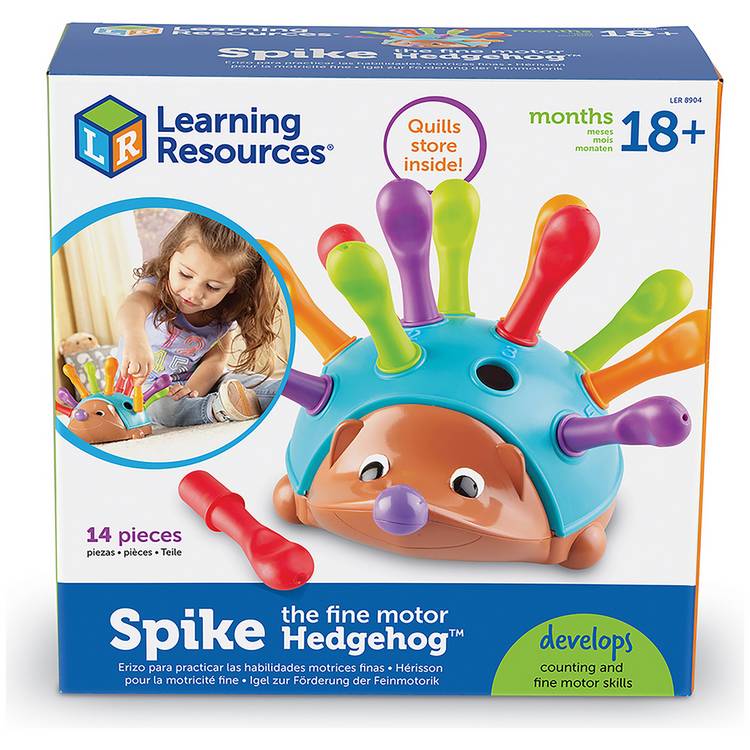 Learning Resources Spike the Fine Motor Hedgehog toy - British product