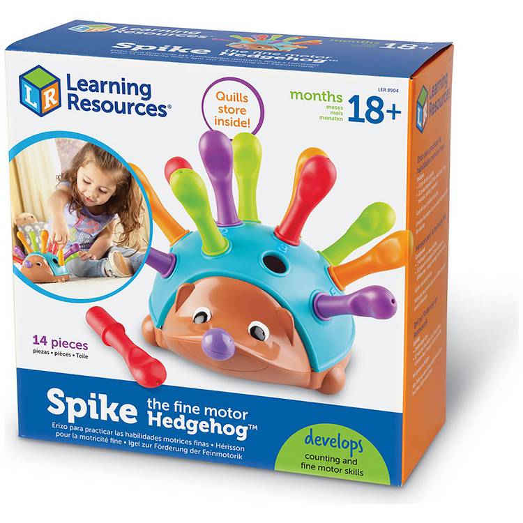 Learning Resources Spike the Fine Motor Hedgehog toy - British product