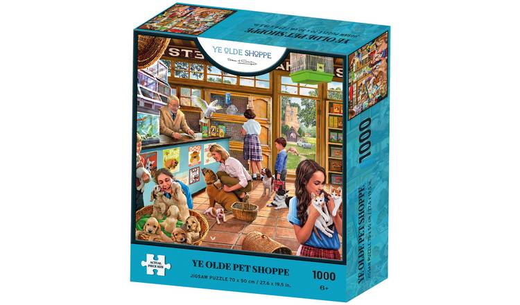Kidicraft Ye Olde Pet Shoppe jigsaw puzzle 1000 pieces - British product