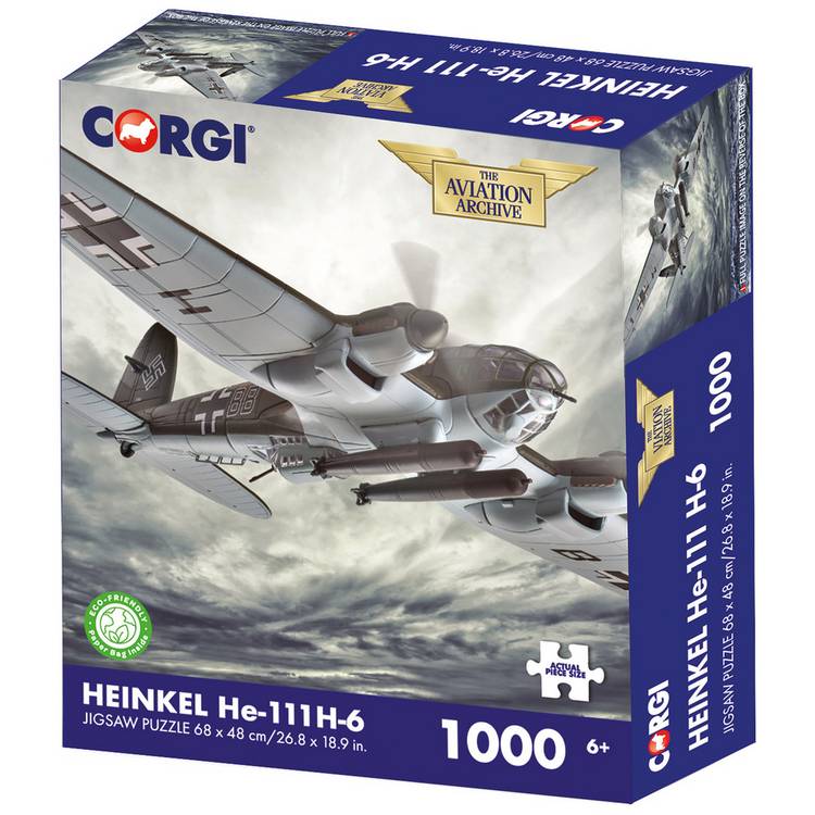Kidicraft Corgi Heinkel puzzle 1000 pieces - British product