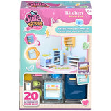 Suite Spaces dollhouse kitchen set with 20 pieces, UK version