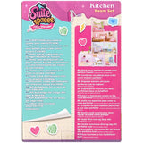Suite Spaces dollhouse kitchen set with 20 pieces, UK version