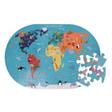 Chad Valley world map jigsaw puzzle 60 pieces (British brand)