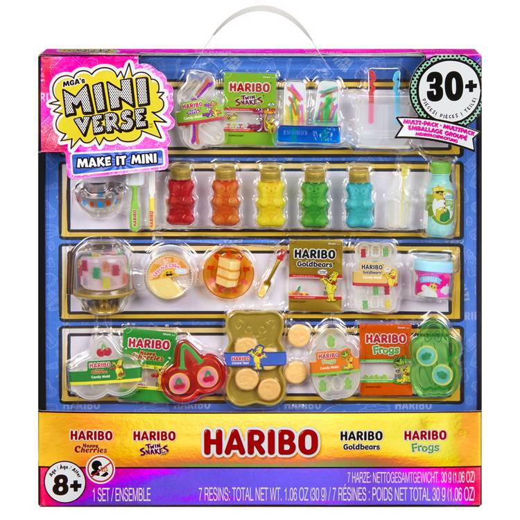 MGA Miniverse Haribo multipack miniature display set (British brand)