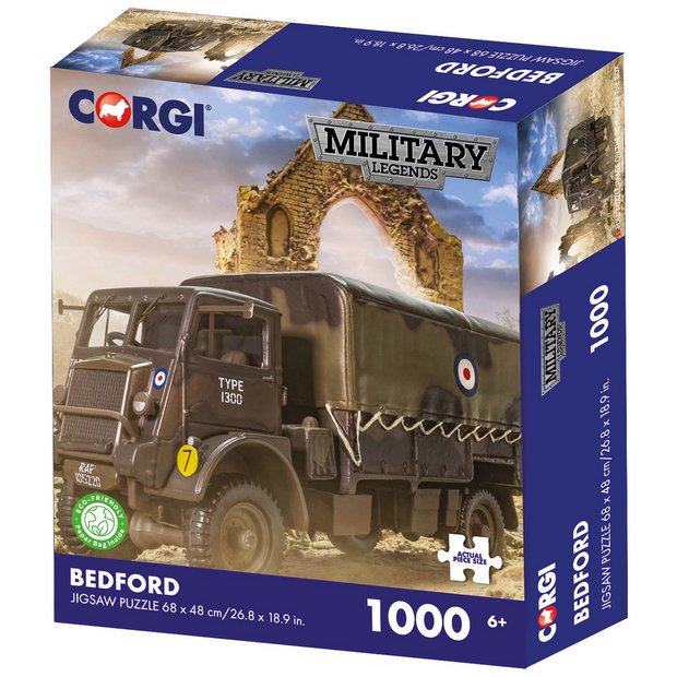Kidicraft Corgi Bedford puzzle 1000 pieces (British brand)