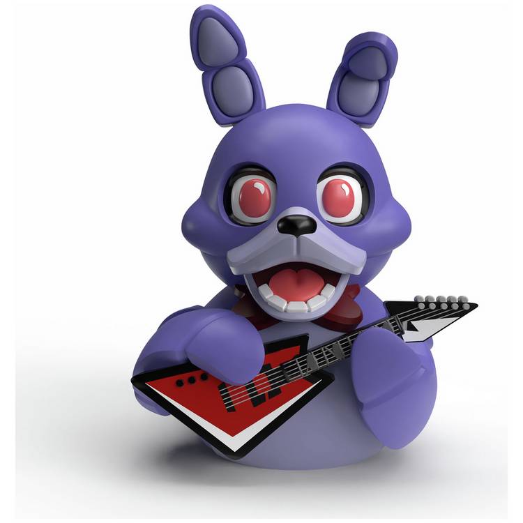 Tubbz FNAF Bonnie rubber duck collectible, imported from the UK