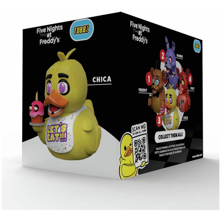Tubbz Chica rubber duck boxed edition, imported from the UK