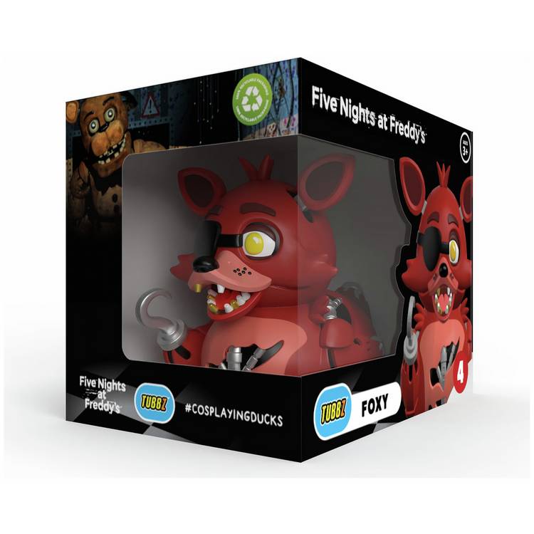 Tubbz Foxy collectible duck from Five Nights at Freddy's (British brand)