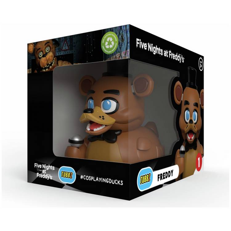 Tubbz Five Nights at Freddy's Freddy rubber duck collectible (British brand)