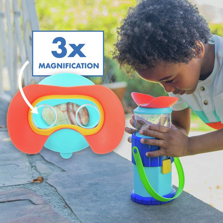 Learning Resources GeoSafari Jr. Rocknoculars rock exploration magnifier, imported from the UK