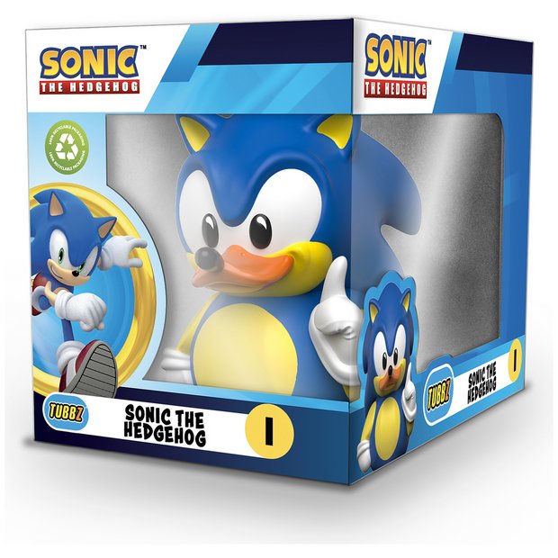 Tubbz Sonic the Hedgehog rubber duck collectible 12cm, UK version