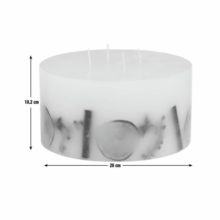Argos Home multiwick candle Christmas Spice 20cm, imported from the UK