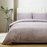 Argos Home fleece bedding set single grey (British brand)