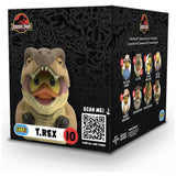 Tubbz Jurassic Park T-Rex collectible rubber duck 12cm (British brand)