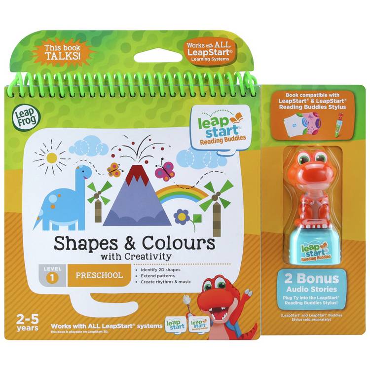 Leapfrog Leapstart Buddies Shapes interactive book (British brand)
