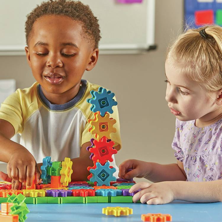 Learning Resources Gears Deluxe Building Set, imported from the UK