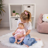 Tiny Treasures doll outfit bunny flower 44cm - British product