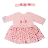Tiny Treasures doll outfit bunny flower 44cm - British product