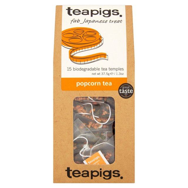 Teapigs Popcorn Tea Bags 15 per pack GOODS M&S