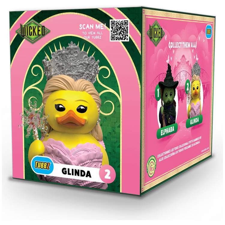 Tubbz Glinda Upland rubber duck collectible, UK version