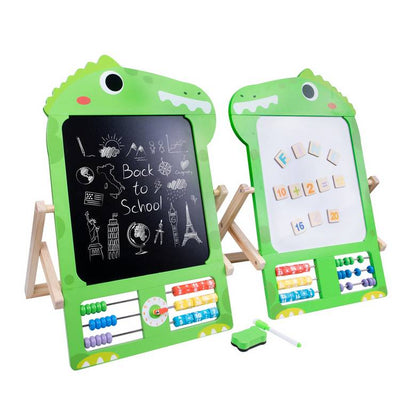 Argos Chad Valley 2-in-1 Chalkboard & Whiteboard Abacus Easel- Buy online at McGrocer