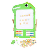 Chad Valley double-sided easel with abacus - British product