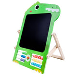 Chad Valley double-sided easel with abacus - British product